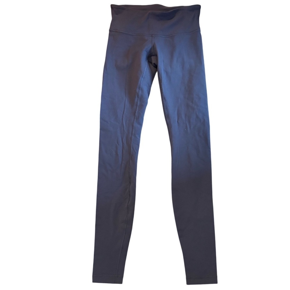 Lululemon Align High-Rise Pant 28 slate grey Nulu Yoga Leggings Size 2